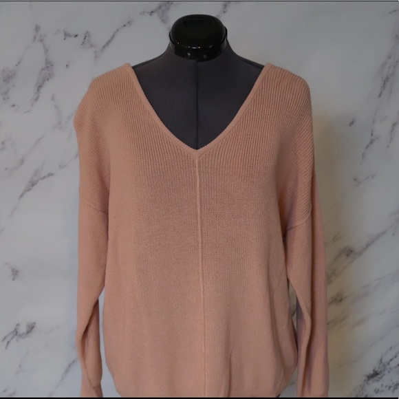 NWT tj maxx Hippie Rose pink sweater Size M - Picture 5 of 7